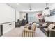 Finished basement with home theater, projector, and comfortable seating at 445 Carmichael Cir, Canton, GA 30115
