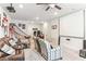 Spacious home theater with projector, screen, and comfortable seating at 445 Carmichael Cir, Canton, GA 30115
