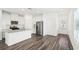 Modern kitchen with granite island and stainless steel appliances at 289 Bald Ave, Stockbridge, GA 30253