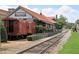 Freight Kitchen & Tap restaurant in a restored train depot at 147 Hubbard Rd, Woodstock, GA 30188