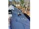 Roofing underlayment and new shingles at 1743 Marcel Sw Ave, Atlanta, GA 30311