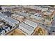 Stunning aerial view of a mixed-use community with modern townhomes and commercial spaces at 6750 Avis Walk, Alpharetta, GA 30005