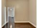 Spacious office with dark hardwood floors and view into adjacent room at 425 Chapel Sw St # 1407, Atlanta, GA 30313