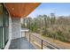 Modern balcony overlooking wooded area at 3178 Granby Ave, Scottdale, GA 30079