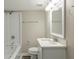 Clean bathroom with white vanity and mirror at 3293 Hobart Nw Dr, Atlanta, GA 30318