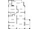 Detailed floor plan showcasing the layout of the home, including room dimensions and connections at 1015 Deckner Sw Ave, Atlanta, GA 30310