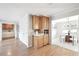 Kitchen with a view of the dining room and access to laundry and backyard at 1431 Willow Bend Dr, Snellville, GA 30078