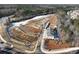 Aerial view of new homes and community at 4521 Twinberry Dr, Powder Springs, GA 30127