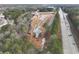 Aerial view of homes under construction and roadway at 4521 Twinberry Dr, Powder Springs, GA 30127