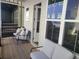 Cozy outdoor balcony space with comfortable seating, ideal for relaxing and enjoying the view at 508 Zeal Se St # 292, Atlanta, GA 30315