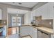 Modern kitchen with stainless steel appliances at 308 Spring Heights Ln # 308, Smyrna, GA 30080