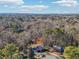 Aerial view of house and surrounding area at 2773 Townley Cir, Atlanta, GA 30340