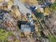 Aerial view of house, deck, and surrounding trees at 2773 Townley Cir, Atlanta, GA 30340