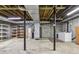 Unfinished basement with laundry and storage space at 2773 Townley Cir, Atlanta, GA 30340