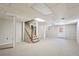 Spacious unfinished basement with neutral carpeting at 2773 Townley Cir, Atlanta, GA 30340