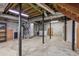 Unfinished basement with laundry and ample storage at 2773 Townley Cir, Atlanta, GA 30340