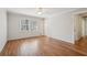 Spacious bedroom with hardwood floors, and access to hallway at 2773 Townley Cir, Atlanta, GA 30340