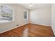 Bright bedroom featuring hardwood floors and large windows at 2773 Townley Cir, Atlanta, GA 30340