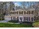 Two-story house with gray siding, black shutters, and a white front door at 2773 Townley Cir, Atlanta, GA 30340