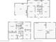 Floor plan of a two-story house with basement at 2773 Townley Cir, Atlanta, GA 30340