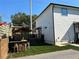 Backyard with artificial turf, bocce ball court, basketball hoop, and bar at 429 Grant Se St, Atlanta, GA 30312