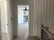 Modern hallway with view of a room and unique wall design at 429 Grant Se St, Atlanta, GA 30312