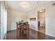 Dining area with wooden table and chairs, kitchen access at 257 Country Club Dr, Jonesboro, GA 30238