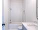 Clean bathroom, featuring a white bathtub and subway tile shower at 359 Woodward Se Ave, Atlanta, GA 30312