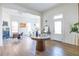 Open living space with hardwood floors and a view into the kitchen and dining areas at 359 Woodward Se Ave, Atlanta, GA 30312