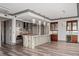 Open kitchen features a large island with seating and stainless steel appliances at 3630 Peachtree Ne Rd # 2207, Atlanta, GA 30326