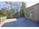 Deck with stone fireplace and pizza oven at 2853 N Hills Ne Dr, Atlanta, GA 30305