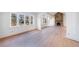 Hardwood floors and an open feel in this bright dining area at 2853 N Hills Ne Dr, Atlanta, GA 30305