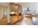 Modern kitchen with stainless steel appliances and wood cabinets at 2853 N Hills Ne Dr, Atlanta, GA 30305