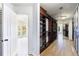 Custom designed walk-in closet with access to sunroom at 2853 N Hills Ne Dr, Atlanta, GA 30305