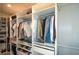 Walk-in closet with custom shelving and ample storage at 324 Concord St, Alpharetta, GA 30009