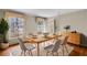 Dining room with hardwood floors and a light-filled space at 1892 Mercedes Ne Ct, Atlanta, GA 30345