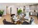 Elegant dining area with a glass table and four plush chairs at 2605 Bobo Rd, Dallas, GA 30157