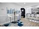 Home bar area with seating and sleek decor at 456 Crestmont Ln, Canton, GA 30114