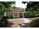 Community clubhouse with light yellow siding and porch at 3820 Mast Nw Ct, Kennesaw, GA 30144