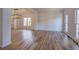 Bright dining room with hardwood floors and chandelier at 1005 Middlebrooke Dr, Canton, GA 30115