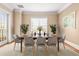 Elegant dining room featuring hardwood floors and a spacious layout at 3657 Peachtree Ne Rd # 3C, Atlanta, GA 30319
