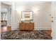 Elegant entryway with marble flooring and built-in console at 3657 Peachtree Ne Rd # 3C, Atlanta, GA 30319