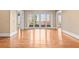 Hardwood floors and French doors leading to a private balcony at 3657 Peachtree Ne Rd # 3C, Atlanta, GA 30319