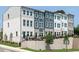 Beautiful new townhome exteriors showcase stylish architecture and professional landscaping at 353 Skylar Se Way, Atlanta, GA 30315