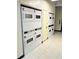 Shared laundry room with commercial washers and dryers at 20 Marietta Nw St # 13F, Atlanta, GA 30303