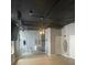 Spacious living room with hardwood floors and ceiling fan at 20 Marietta Nw St # 13F, Atlanta, GA 30303