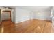 Spacious living room with hardwood floors and large windows providing natural light at 282 Evelyn Nw St, Marietta, GA 30064