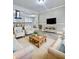 Cozy living room with plush seating, light gray walls, and open access to the kitchen at 4449 Inns Brook Dr, Snellville, GA 30039
