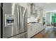Stainless steel refrigerator in a modern kitchen at 1084 Battery Park Rd, Decatur, GA 30033