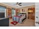 Cozy bedroom with built-in shelving and window at 4504 Sterling Pointe Nw Dr, Kennesaw, GA 30152